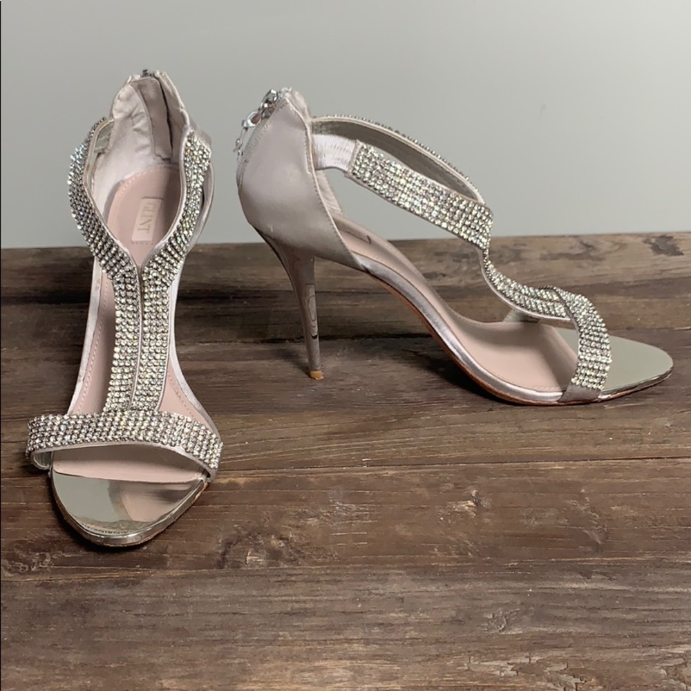 Sleek Rhinestone Heels - Picture 2 of 6